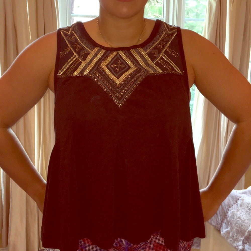 FREE PEOPLE OPEN BACK TOP
